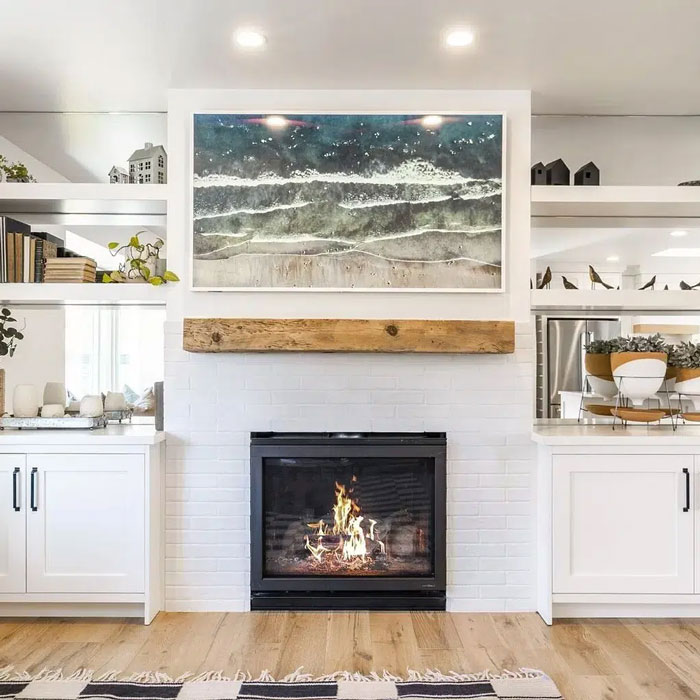Modern Remodeled living room in Park City Utah