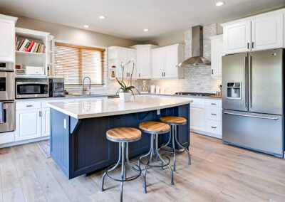 Kitchen paint project by Utah Home Remodel Experts