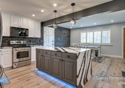 full kitchen remodel in Sandy, Utah